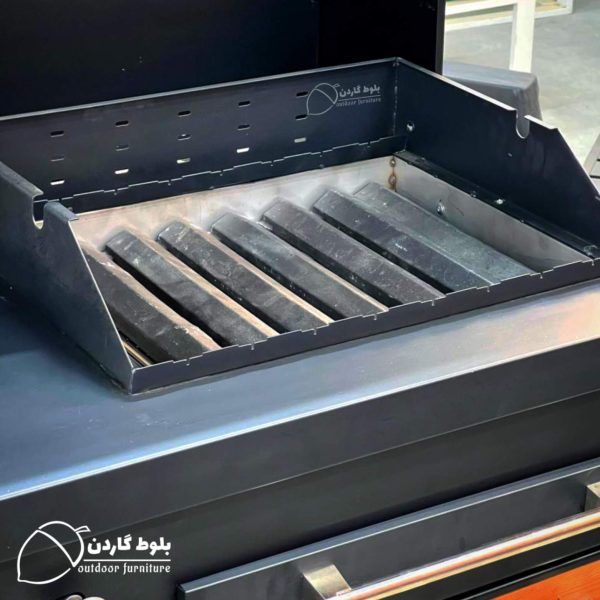 باربیکیو استیل عرض 90 خوراکپز دار کابینتی مدل کانادایی