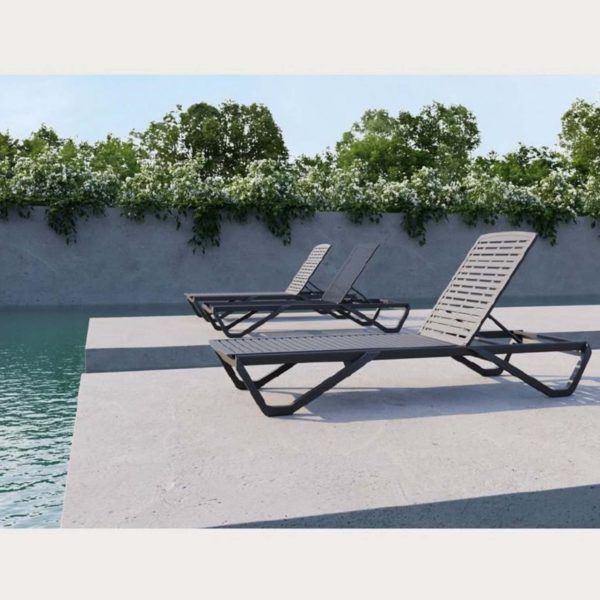 تخت کنار استخر آلومینیومی مدل ادسا odessa