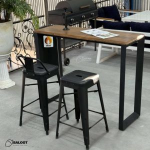 میز و صندلی بار سوشال مدل تولیکس