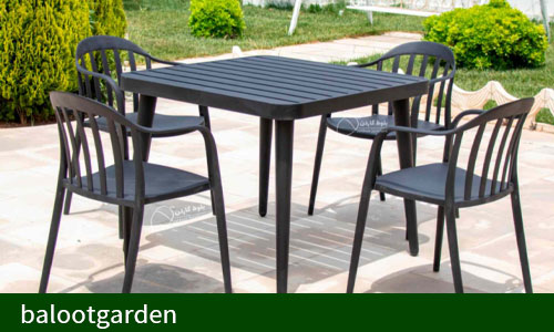 میز و صندلی پلیمری مشهد | بلوط گاردن