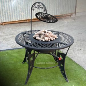 آتشدان گازی قطر 100